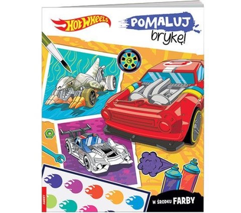 Ameet Książka dla dzieci Ameet Hot Wheels™. Pomaluj brykę! (MAK 1601) Ameet Książka dla dzieci Ameet Hot Wheels™. Pomaluj brykę! (MAK 1601)