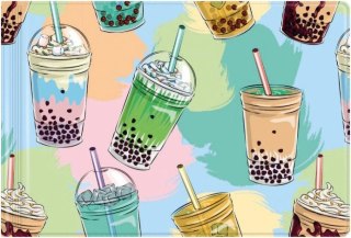 Biurfol Okładka na dokumenty Biurfol Mała BUBBLE TEA (OD-31-37)