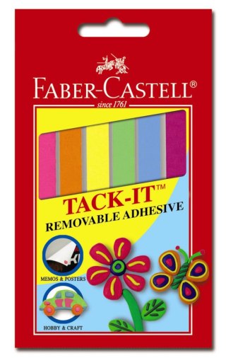 Faber Castell Masa mocująca Faber Castell kolorowa 50g (FC589450)