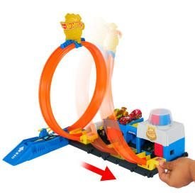 Hot Wheels Tor wyścigowy City Posterunek policji Hot Wheels (JBM71)