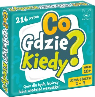 Kangur Gra edukacyjna Kangur Co? Gdzie? Kiedy?