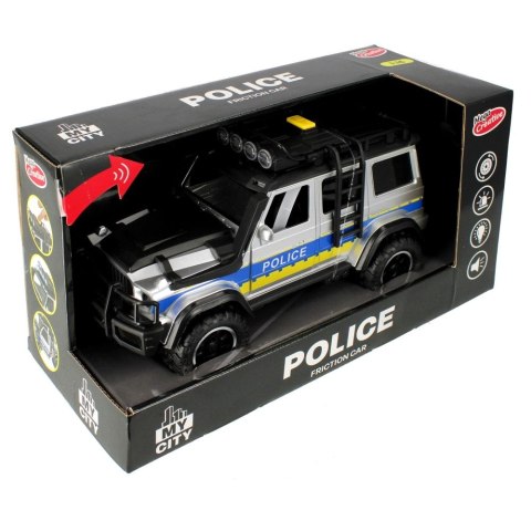 Mega Creative Samochód policyjny 25cm światło i dźwięk Mega Creative (522118)