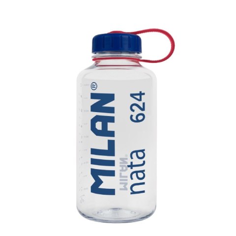 Milan Bidon Milan Butelka z tritanu Nata przezroczysta 1000ml (644034NT) Milan Bidon Milan Butelka z tritanu Nata przezroczysta 1000ml (644034NT)