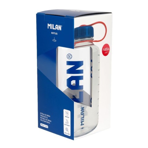 Milan Bidon Milan Butelka z tritanu Nata przezroczysta 1000ml (644034NT) Milan Bidon Milan Butelka z tritanu Nata przezroczysta 1000ml (644034NT)