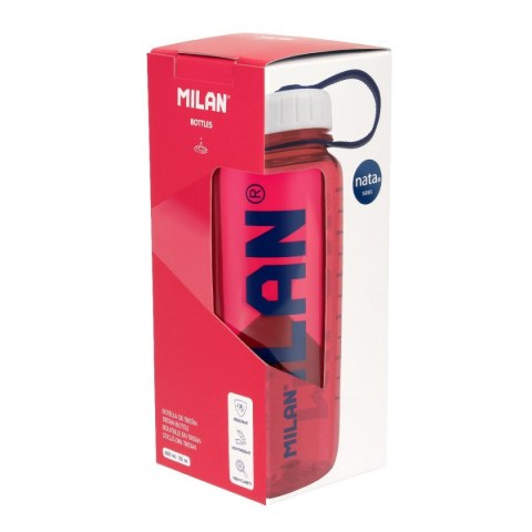 Milan Bidon Milan Butelka z tritanu Nata różowa 650ml (644022NTP) Milan Bidon Milan Butelka z tritanu Nata różowa 650ml (644022NTP)
