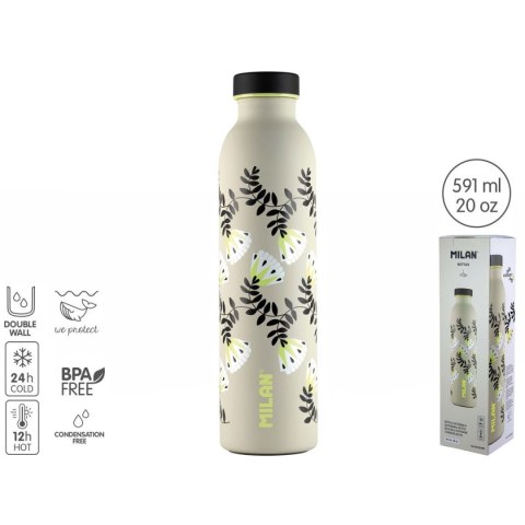 Milan Bidon Milan termiczny Wallpaper 591ml (643020WP) Milan Bidon Milan termiczny Wallpaper 591ml (643020WP)