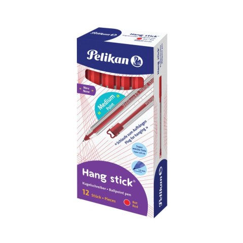 Pelikan Długopis Pelikan Hang Stick K86 czerwony 1,0mm (400197416)
