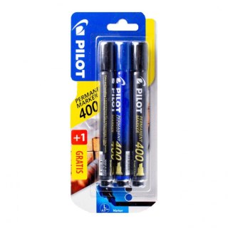 Pilot Zestaw piśmienniczy Pilot 2XCZARNY+1 NIEBIESKI (PISCA-400-B+LB BL)