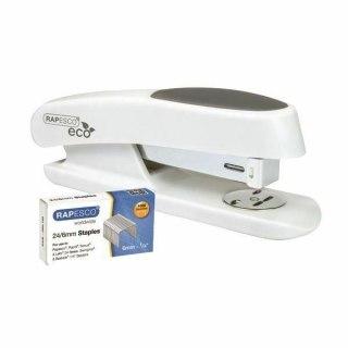 Rapesco Zszywacz Rapesco Eco Sting Ray Biały + Zszywki 20