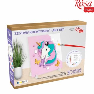 Rosa Zestaw plastyczny Rosa Jednorożec 3d