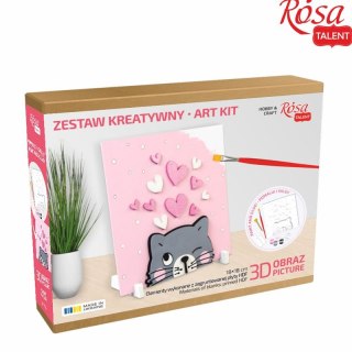 Rosa Zestaw plastyczny Rosa Kotek 3d