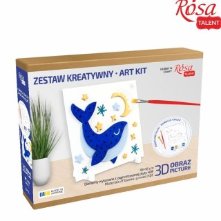 Rosa Zestaw plastyczny Rosa Wieloryb 3d