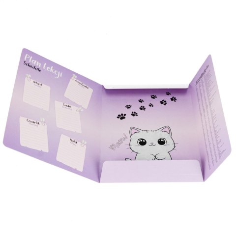 Starpak Teczka kartonowa na gumkę Kotek A4 mix Starpak (559723) Starpak Teczka kartonowa na gumkę Kotek A4 mix Starpak (559723)