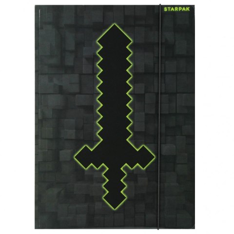 Starpak Teczka kartonowa na gumkę Pixel A4 mix Starpak (559734)