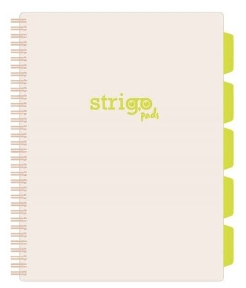 Strigo Kołozeszyt (kołobrulion) Strigo PASTEL BEŻOWY A4 100k. 80g krata (PADS032) Strigo Kołozeszyt (kołobrulion) Strigo PASTEL BEŻOWY A4 100k. 80g krata (PADS032)