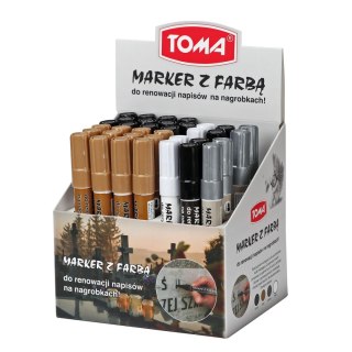 Toma Marker specjalistyczny Toma do renowacji napisów na nagrobkach (TO-448)