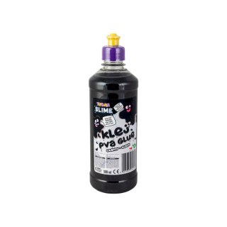 Tuban Klej artystyczny Tuban brokatowy czarny 500ml (TU3476)