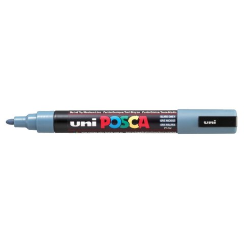 Uni Marker specjalistyczny Uni Posca szary ciemny 1,8-2,5mm okrągła końcówka (PC-5M) Uni Marker specjalistyczny Uni Posca szary ciemny 1,8-2,5mm okrągła końcówka (PC-5M)