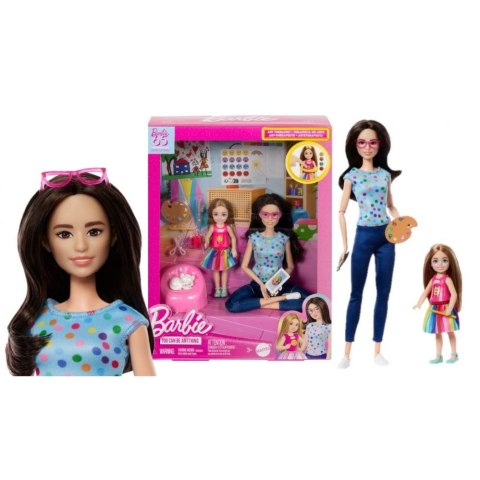Barbie Lalka Barbie Arteterapia Zestaw z 2 lalkami [mm:] 290 (HRG48)