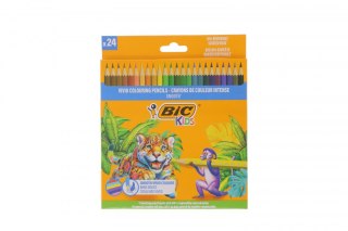 Bic Kredki ołówkowe Bic KIDS SMOOTH 24KOL 24 kol. (525787)