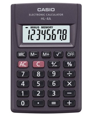 Casio Kalkulator naukowy Casio podręczny (HL-4A)
