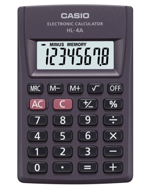 Casio Kalkulator naukowy Casio podręczny (HL-4A) Casio Kalkulator naukowy Casio podręczny (HL-4A)