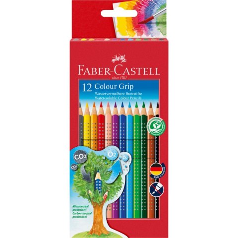Faber Castell Kredki ołówkowe Faber Castell Grip 12 kol. (112412)