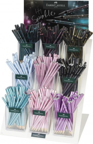 Faber Castell Ołówek Faber Castell Sparkle Display 9 kol. x 48 szt B (118285 FC)