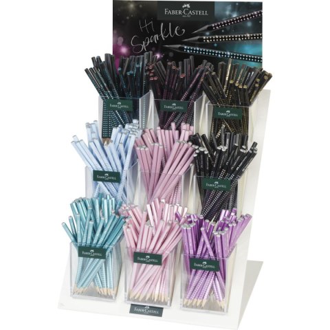 Faber Castell Ołówek Faber Castell Sparkle Display 9 kol. x 48 szt B (118285 FC) Faber Castell Ołówek Faber Castell Sparkle Display 9 kol. x 48 szt B (118285 FC)