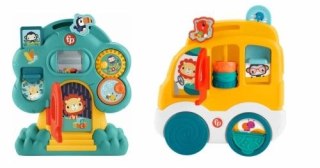 Fisher Price Zabawka edukacyjna Fisher Price aktywny domek/samochód (HXK32)