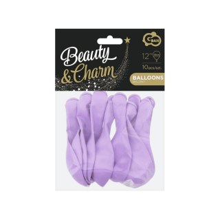 Godan Balon gumowy Godan Beauty&Charm makaronowe lawendowe 10szt. lawendowy 12cal (CB-1KLA)