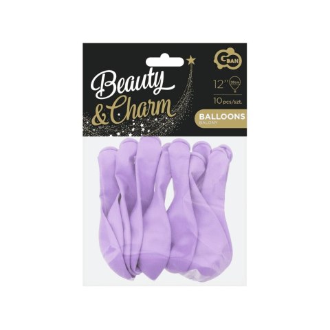 Godan Balon gumowy Godan Beauty&Charm makaronowe lawendowe 10szt. lawendowy 12cal (CB-1KLA) Godan Balon gumowy Godan Beauty&Charm makaronowe lawendowe 10szt. lawendowy 12cal (CB-1KLA)