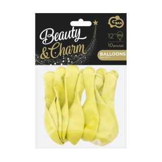 Godan Balon gumowy Godan Beauty&Charm makaronowe waniliowe 10szt. kremowy 12cal (CB-1KWA)
