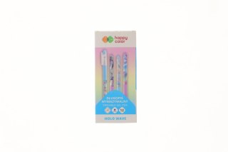 Happy Color Długopis wymazywalny Happy Color Holo Wave niebieski 0,5mm (HA 4120 01HW-3)
