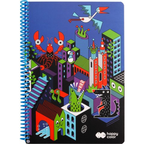 Happy Color Kołozeszyt (kołonotatnik) A5 Happy Color (HA 4742 1825-ME2)