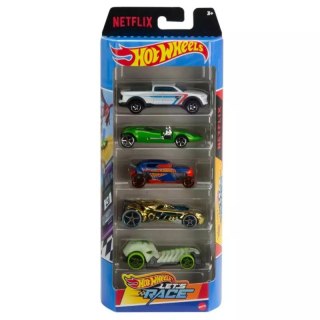 Hot Wheels Samochód Hot Wheels metalowy 5-pak na start (HXM17)