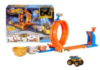 Hot Wheels Tor wyścigowy Hot Wheels City pętla skok po trofeum (JBX64)