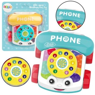Lean Telefon zabawkowy Lean na kółkach niebieski (22858)