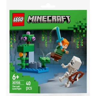 Lego Klocki konstrukcyjne Lego Minecraft Walka w bujnej jaskini (30705)