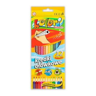 Penmate Kolori Kredki ołówkowe Penmate Kolori 12 kol. (TT7225)