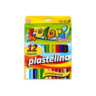 Penmate Plastelina Penmate 12 kol. KOLORI mix (TT6583)