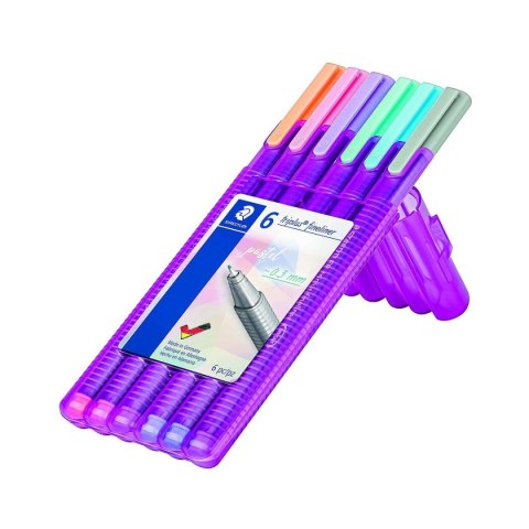 Staedtler Cienkopis Staedtler pastelowa (S 334 SB6PA) Staedtler Cienkopis Staedtler pastelowa (S 334 SB6PA)