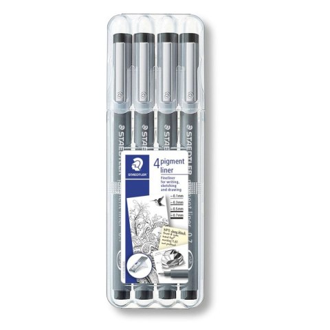 Staedtler Pisak kreślarski Staedtler 0,5mm (S 308 WP4) Staedtler Pisak kreślarski Staedtler 0,5mm (S 308 WP4)