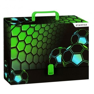 Starpak Teczka z szerokim grzbietem na klips Football A4 mix Starpak (559321)