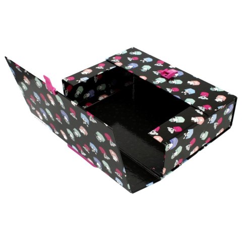 Starpak Teczka z szerokim grzbietem na zatrzask Minisy A4 mix Starpak (511089)