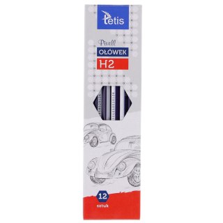 Tetis Ołówek Tetis PIXELL 2H (KV060-H2)