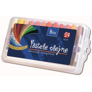 Tetis Pastele olejne Tetis heksagonalne 12 kol. (KT020-AF)