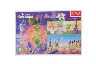 Trefl Puzzle Trefl Smok Diplodok 24 el. (14376)