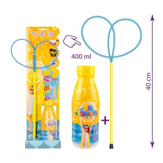Tuban Bańki mydlane Tuban Obręcz Pro Motylek + płyn 400ml (TU3200)
