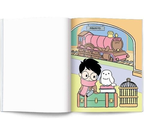 Ameet Książeczka edukacyjna Harry Potter™. Magiczne malowanie Ameet (PWW 5101)
